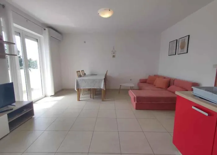With A - C In Krk-insel Krk 54898 Apartamento