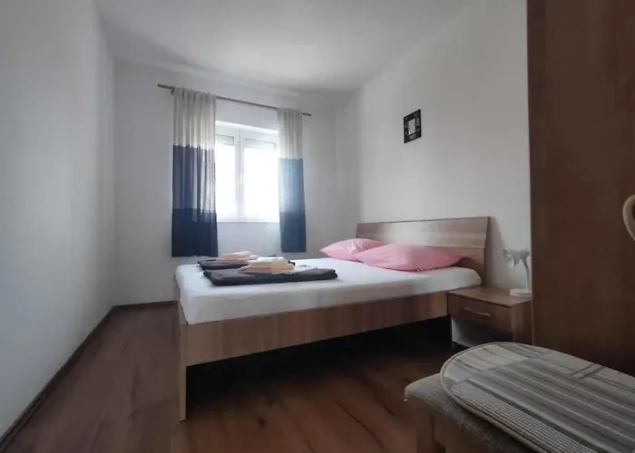 With A - C In Krk-insel Krk 54898 Appartement