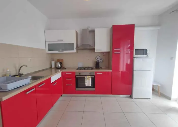 With A - C In Krk-insel Krk 54898 Appartement