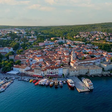With A - C In Krk-insel Krk 54898 Διαμέρισμα *